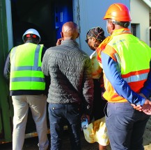 AMATOLA WATER BOARD EXECUTIVES MET WITH NDLAMBE LOCAL MUNICIPALITY TO SOLVE WATER PRODUCTION IN ALBANY COAST